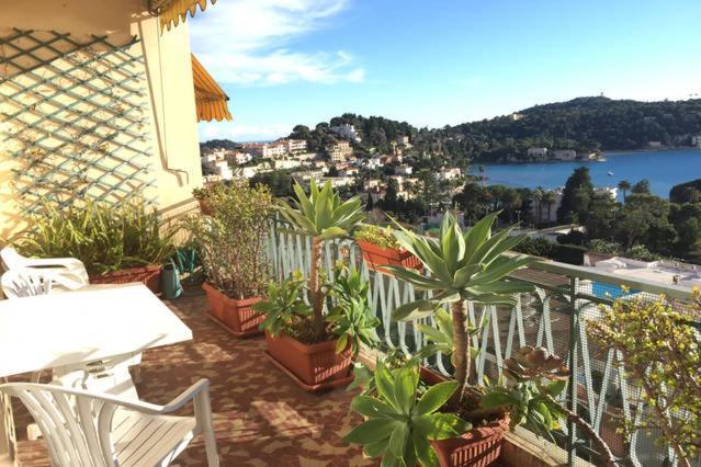 Vintage Flat On Villefranche Bay - Free Car Park Exterior foto