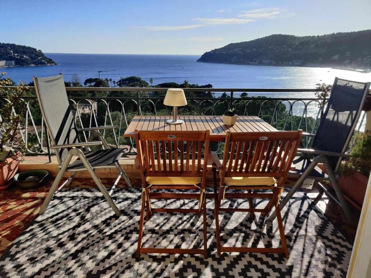 Vintage Flat On Villefranche Bay - Free Car Park Exterior foto